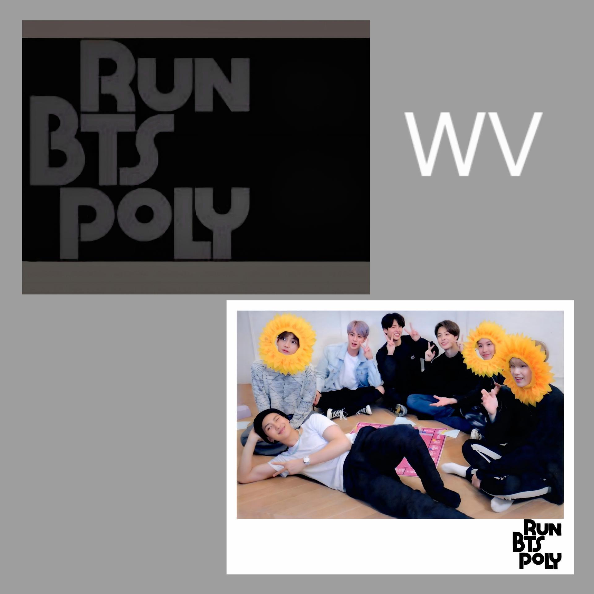 BTS - Run BTS Poly Polaroids | Stay DeLulu!